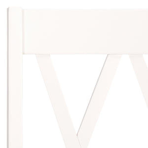 Yana Double X-Back Arm Chair With Ergonomic Arms And Rich Wood Finish For Dining & Accent Seating