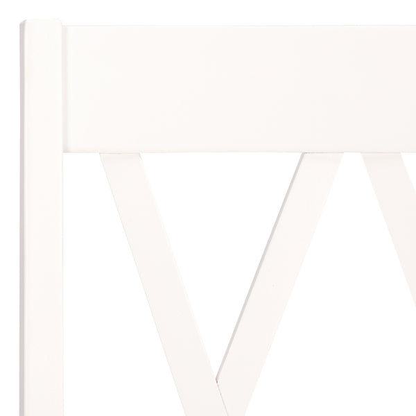 Yana Double X-Back Arm Chair With Ergonomic Arms And Rich Wood Finish For Dining & Accent Seating