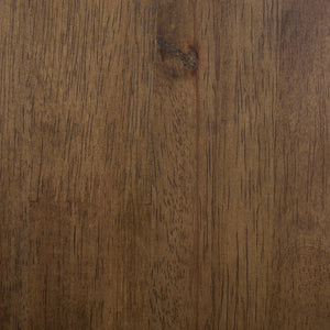 Hannelore Scandinavian Side Chair With Warm Wood Grain Finish, Solid Frame, Comfortable Contoured Seat