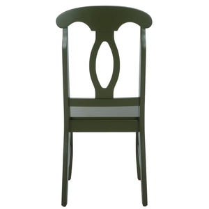 Safavieh Hannelore Side Chair - Elegant Dark Green Design For Chic Home Decor & Memorable Gatherings Dark Green Wood Dch6906c