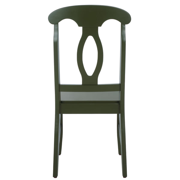 Safavieh Hannelore Side Chair - Elegant Dark Green Design For Chic Home Decor & Memorable Gatherings Dark Green Wood Dch6906c