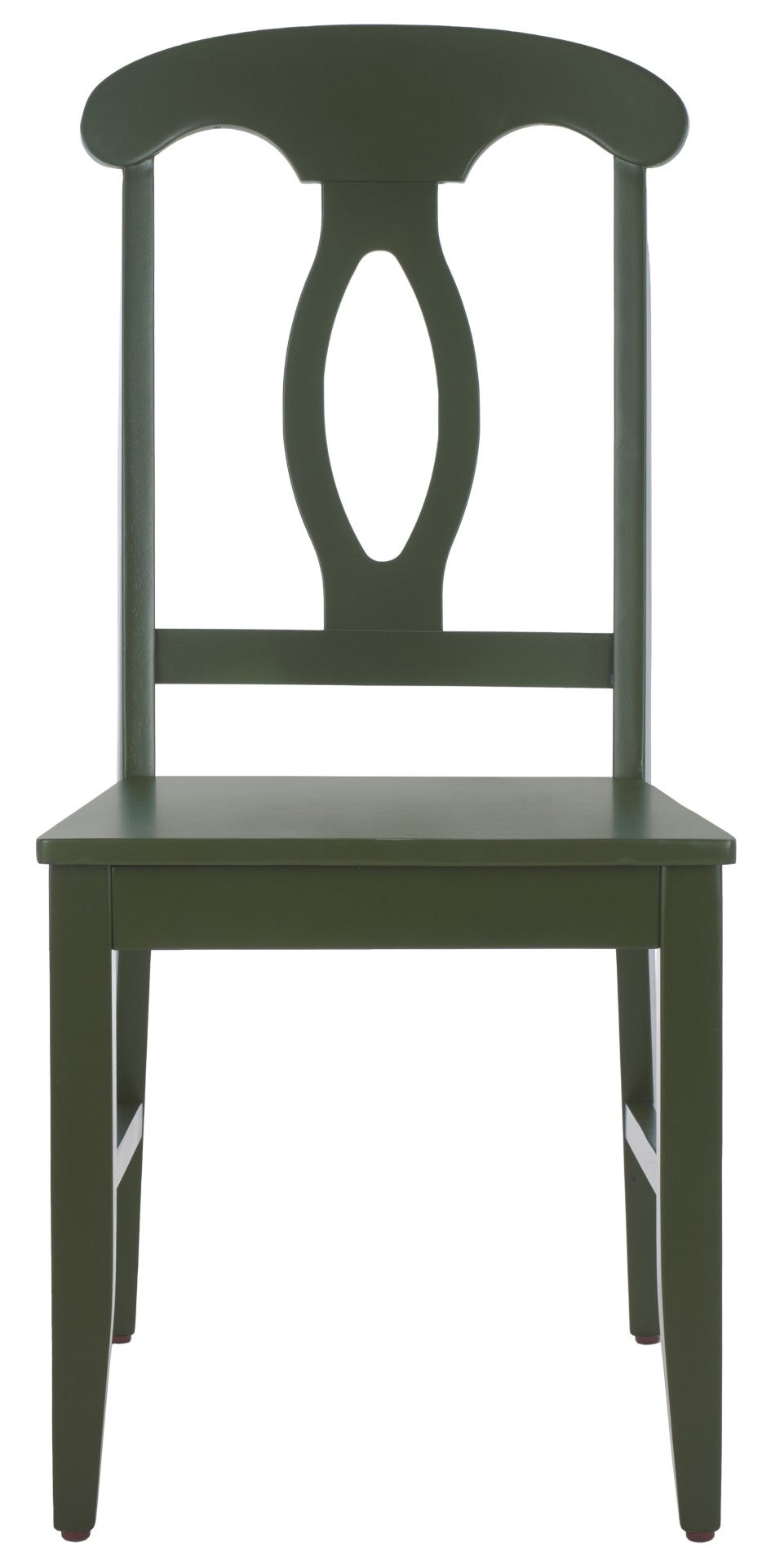 Safavieh Lieselotte Side Chair - Timeless Elegance With Solid Rubberwood, Ideal For Dining & Accent Spaces Dark Green DCH6906C