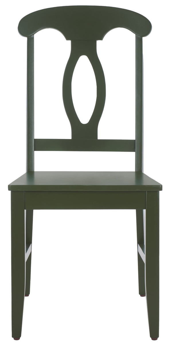 Safavieh Hannelore Side Chair - Elegant Dark Green Design For Chic Home Decor & Memorable Gatherings Dark Green Wood Dch6906c