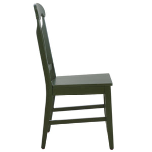 Safavieh Hannelore Side Chair - Elegant Dark Green Design For Chic Home Decor & Memorable Gatherings Dark Green Wood Dch6906c