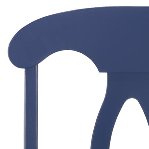 Hannelore Elegant Arm Chair With Solid Wood Frame, Curved Back & Integrated Arms For Comfort