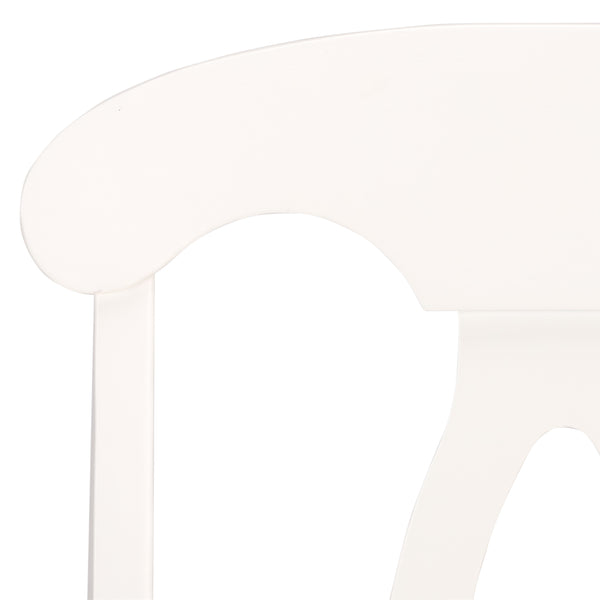 Hannelore Elegant Arm Chair With Solid Wood Frame, Curved Back & Integrated Arms For Comfort
