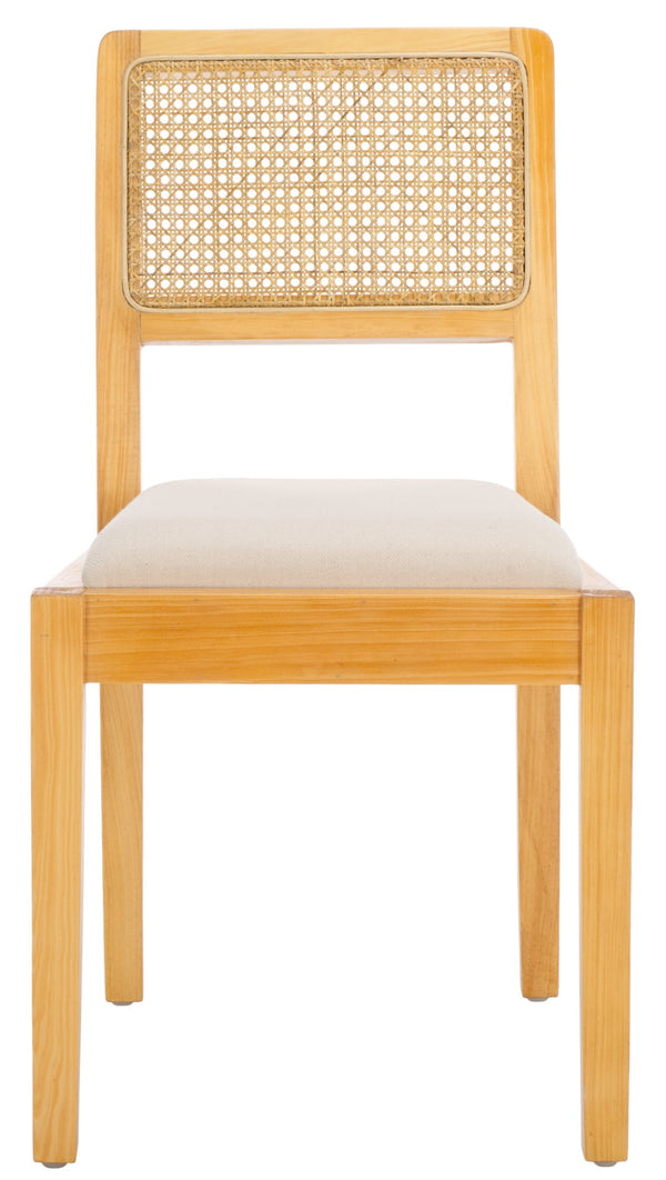 Safavieh Suzetta Dining Chair Natural / White DCH8000A