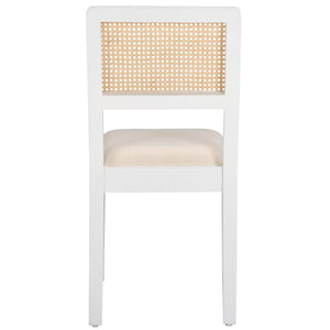 Safavieh Suzetta Dining Chair White / Natural DCH8000C