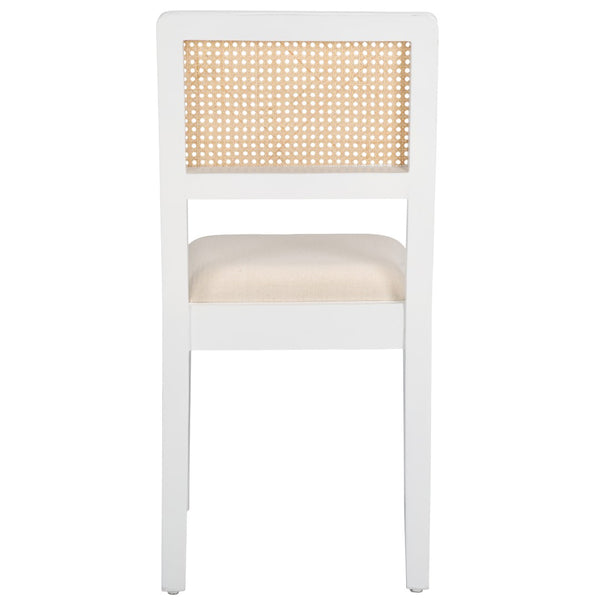 Safavieh Suzetta Dining Chair White / Natural DCH8000C