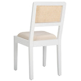 Safavieh Suzetta Dining Chair White / Natural DCH8000C