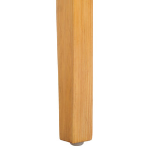 Safavieh Patrina Armed Dining Chair - Elegant Pine Frame With Woven Rattan And Plush Cushion For Comfort Natural / White DCH8001A