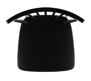 Safavieh WINONA Spindle Back Dining Chairs Set of 2 - Timeless Farmhouse Style in Sleek Black Finish DCH8500A-SET2