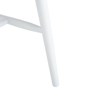 Safavieh WINONA Spindle Back Dining Chair Set of Two - Classic Farmhouse Style with Durable Rubberwood Frame White DCH8500B-SET2