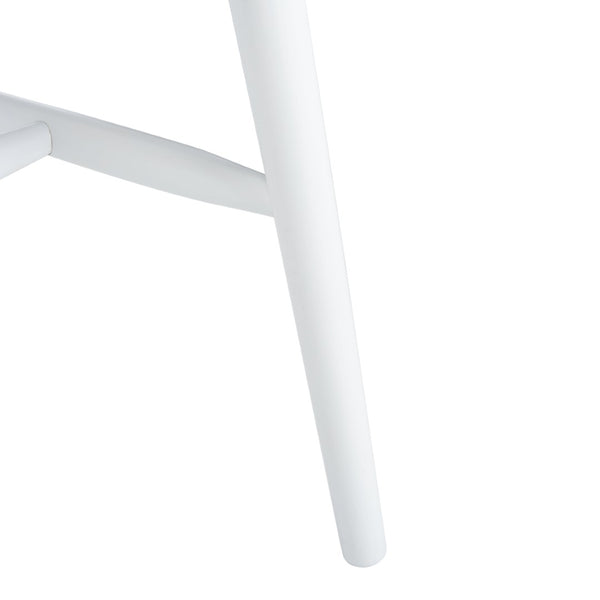 Safavieh WINONA Spindle Back Dining Chair Set of Two - Classic Farmhouse Style with Durable Rubberwood Frame White DCH8500B-SET2