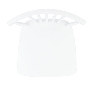 Safavieh WINONA Spindle Back Dining Chair Set of Two - Classic Farmhouse Style with Durable Rubberwood Frame White DCH8500B-SET2