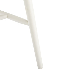 Safavieh WINONA Spindle Back Dining Chair Set of Two - Classic Farmhouse Style with Durable Rubberwood Frame Off White DCH8500C-SET2