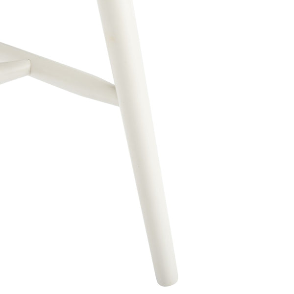 Safavieh WINONA Spindle Back Dining Chair Set of Two - Classic Farmhouse Style with Durable Rubberwood Frame Off White DCH8500C-SET2
