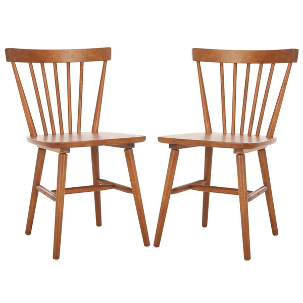 Safavieh Winona Spindle Back Dining Chair Honey DCH8500K-SET2