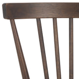 Safavieh Winona Spindle Back Dining Chair Walnut DCH8500L-SET2