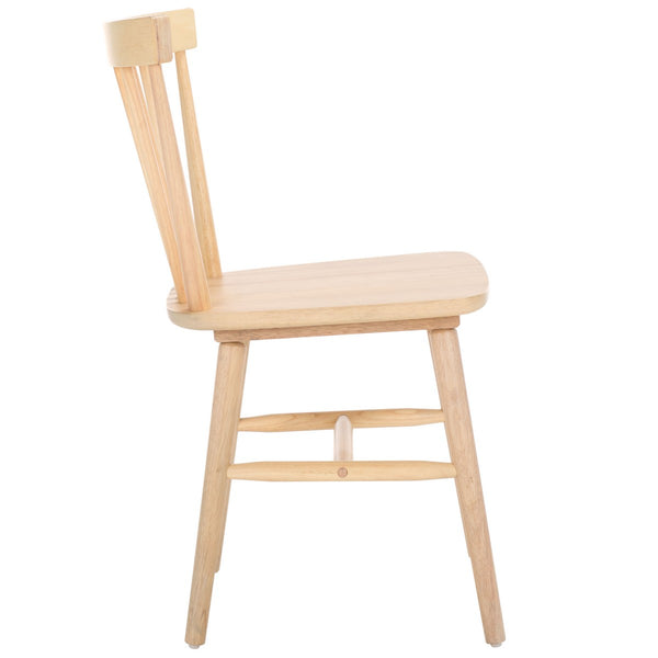 Safavieh Winona Spindle Back Dining Chair White Washed DCH8500M-SET2