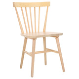 Safavieh Winona Spindle Back Dining Chair White Washed DCH8500M-SET2