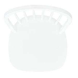 Safavieh CAMDEN Spindle Back Dining Chair Set of 2 - Timeless Americana Charm for Elegant Dining Spaces White DCH8501B-SET2