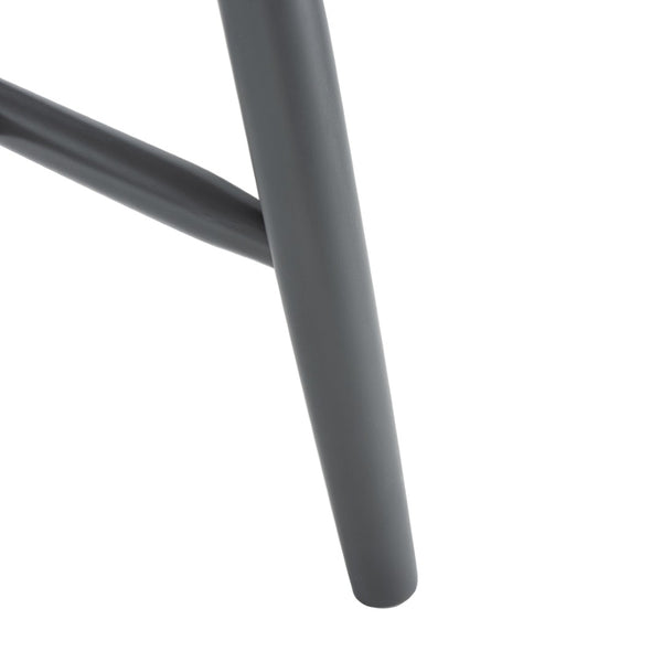 Safavieh CAMDEN Spindle Back Dining Chair Set of 2 - Timeless Americana Charm for Elegant Dining Spaces Grey DCH8501E-SET2