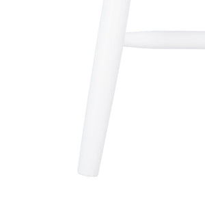 Safavieh TAYTEN Spindle Back Dining Chair for Modern Farmhouse Charm - Stylish and Durable Seating Set of Two White DCH8502A-SET2