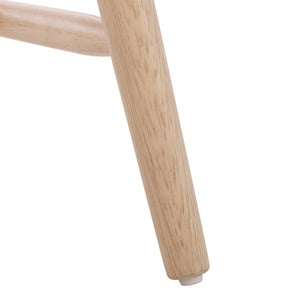 Safavieh Tayten Spindle Back Solid Wood Dining Chair Whitewashed Farmhouse Style DCH8502E-SET2