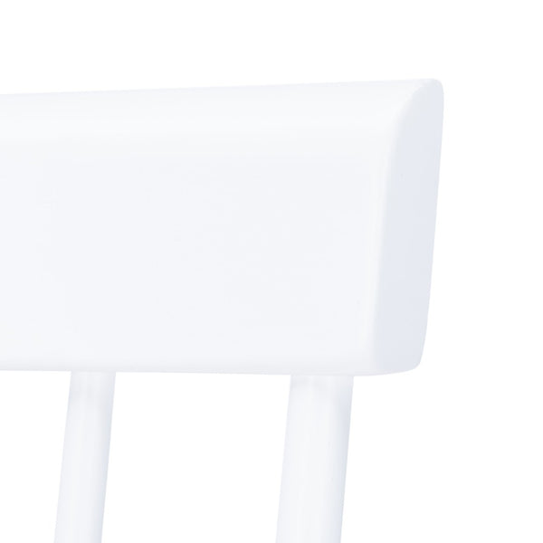 Safavieh KEALEY Dining Chair - Timeless Farmhouse Charm with Spindle-Back Design for Modern Dining Spaces Natural / White DCH8503A-SET2