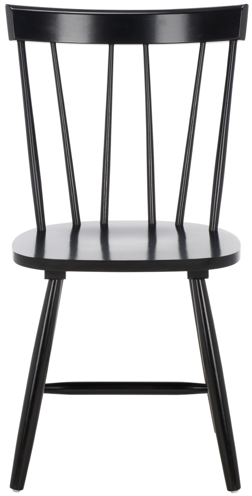 Safavieh KEALEY Dining Chair - Timeless Farmhouse Charm with Spindle-Back Design for Modern Dining Spaces Black DCH8503B-SET2