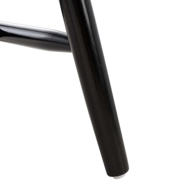 Safavieh KEALEY Dining Chair - Timeless Farmhouse Charm with Spindle-Back Design for Modern Dining Spaces Black DCH8503B-SET2