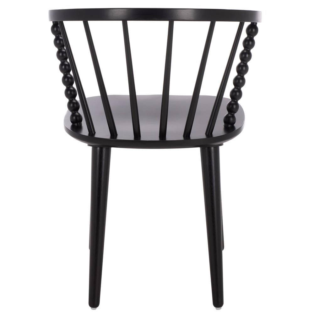 Paras Curved Back Dining Chair Set Of 2 | Solid Wood Frame, Ergonomic Lumbar Support, Sleek Durable Finish