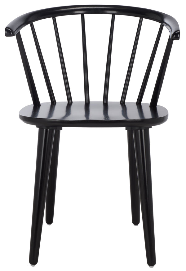 Safavieh Mandalyn Dining Chairs In Elegant Black – Stylish, Comfortable, And Perfect For Any Dining Space! Black Wood Dch8552a-set2