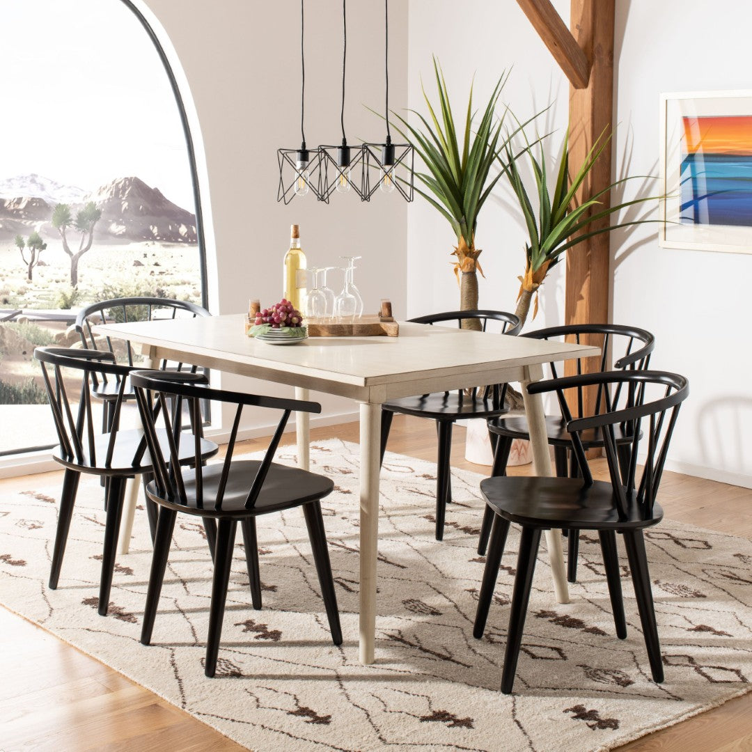 Safavieh Mandalyn Dining Chairs - Thumbnail 3