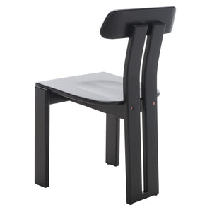 Safavieh Cayde Mid-Century Dining Chair - Stylish Tripod Base, Comfortable Seat, Perfect For Modern Homes Black DCH8801C
