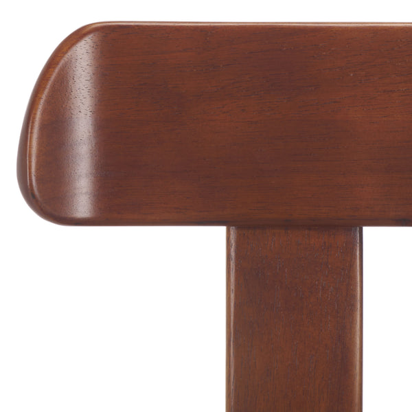 Safavieh Cayde Boucle Seat Dining Chair - Elegant Cream And Walnut Design For Stylish Dining Spaces Grey ,Walnut Wood,Fabric,Foam Dch8806c