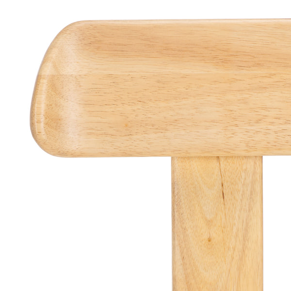 Safavieh Cayde Boucle Seat Dining Chair - Elegant Cream And Walnut Design For Stylish Dining Spaces Cream ,Light Blonde Wood,Fabric,Foam Dch8806d