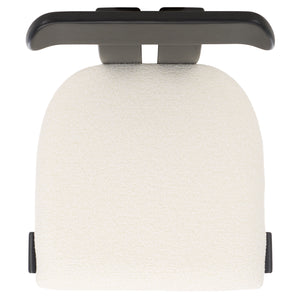 Safavieh Cayde Boucle Seat Dining Chair - Elegant Cream And Walnut Design For Stylish Dining Spaces Creme ,Black Wood,Fabric,Foam Dch8806e