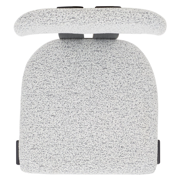 Safavieh Cayde Boucle Dining Chair - Elegant Cream Upholstery With Stylish Walnut Accents For Your Home Black W,White ,Black Wood,Fabric,Foam Dch8807f