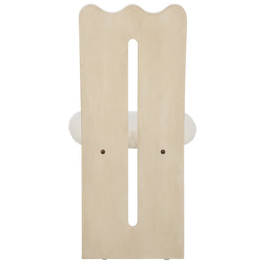 Safavieh Kieran Dining Chair - Sophisticated Elegance With Chic Black Legs For A Timeless Dining Experience Creme ,Ivory Wood,Fabric,Foam Dch8808c