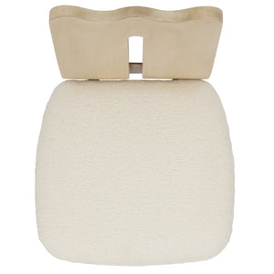 Safavieh Kieran Dining Chair: Elegant Boucle Upholstered Design For Modern Comfort And Timeless Style Cream Boucle / Ivory DCH8808C