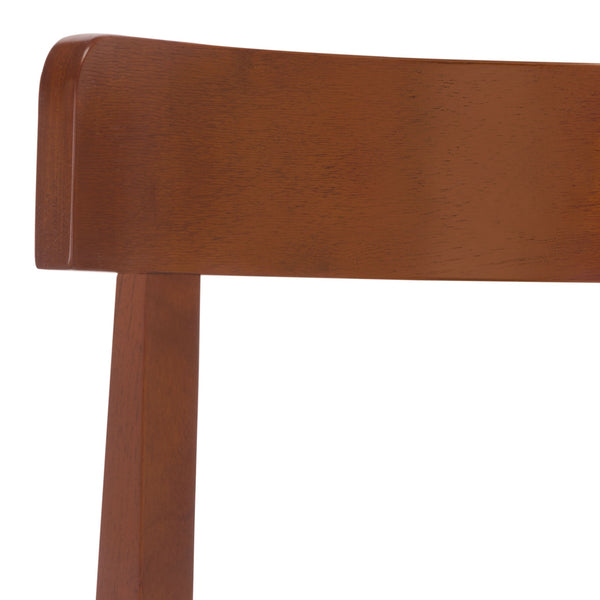 Anselm Upholstered Dining Chair Set Of 2 With Plush Cushioned Seat And Walnut-Finish Legs For Stylish Comfort