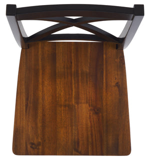 Safavieh Akash Dining Chair - Stylish Rubberwood Design For Modern Homes, Perfect For Dining Spaces And Gatherings Black ,Natural Rubberwood,Acacia,Plywood Dch9210c-set2