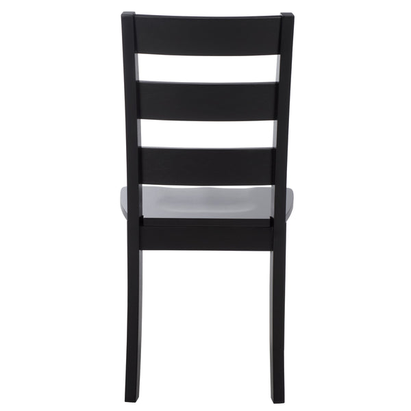 Safavieh Silio Black Wood Dining Chair - Elegant, Durable Design For Stylish Comfort In Any Dining Space Black Wood Dch9213c-set2