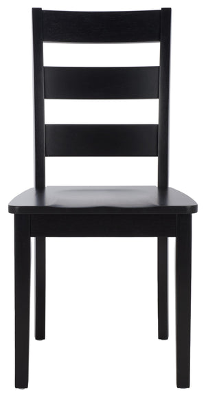 Safavieh Silio Black Wood Dining Chair - Elegant, Durable Design For Stylish Comfort In Any Dining Space Black Wood Dch9213c-set2