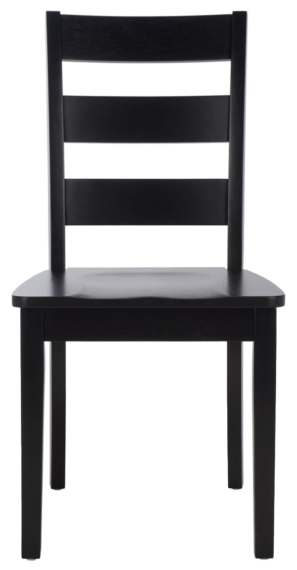 Safavieh Silio Black Wood Dining Chair - Elegant, Durable Design For Stylish Comfort In Any Dining Space Black Wood Dch9213c-set2