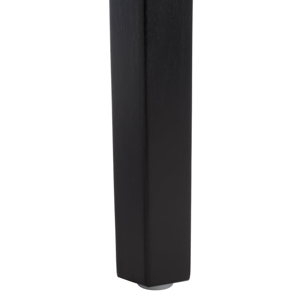 Safavieh Silio Black Wood Dining Chair - Elegant, Durable Design For Stylish Comfort In Any Dining Space Black Wood Dch9213c-set2