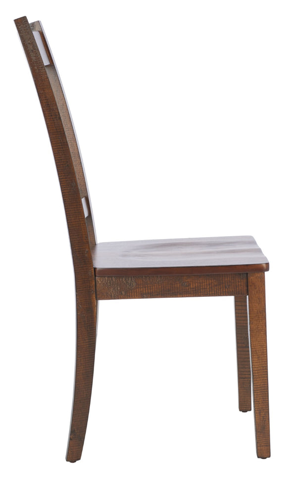 Safavieh SERGIO Dining Chair Set of 2 - Rustic Cafe Finish, Ergonomic Comfort, Timeless Elegance for Dining Spaces DCH9215A-SET2
