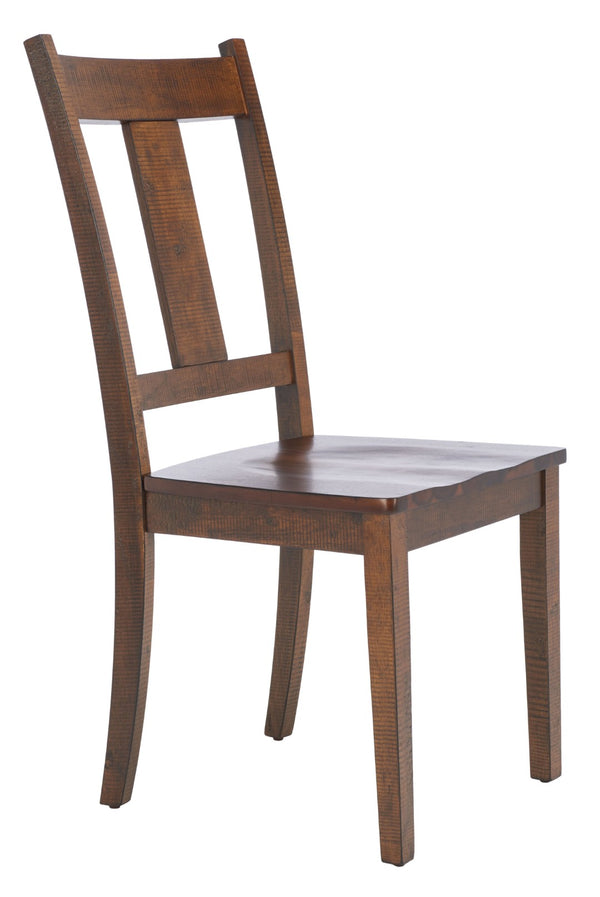 Safavieh SERGIO Dining Chair Set of 2 - Rustic Cafe Finish, Ergonomic Comfort, Timeless Elegance for Dining Spaces DCH9215A-SET2